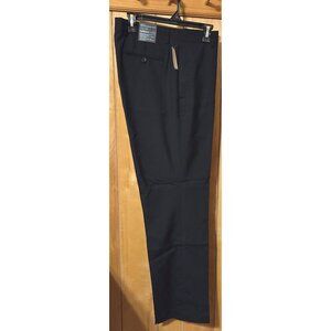 Van Heusen Black Modern Fit Coupe Men's Trouser Size 34x34